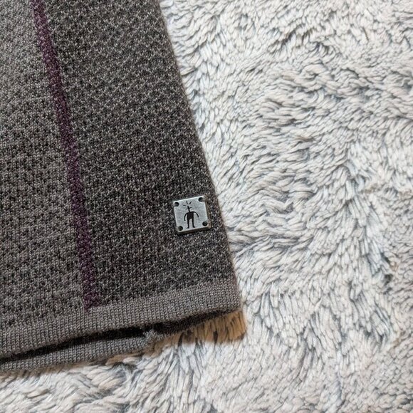 Smartwool Merino Wool Jacket Full Zip Brown XL - Picture 7 of 7